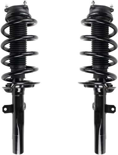 Vista 29 de Detroit Axle - Par de puntales traseros para Hyundai Accent 2000-2005, 2 puntales listos con montaje de resorte helicoidal 2001 2002 2003 2004