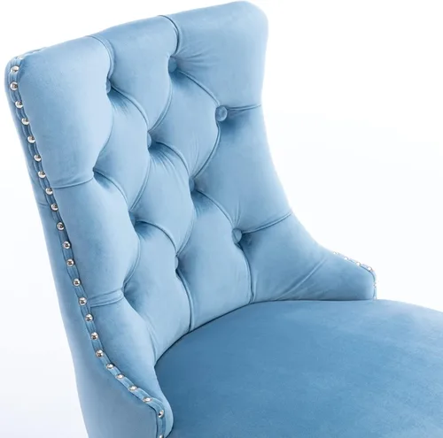 Vista 6 de Juego de 2 taburetes de bar de altura de mostrador, moderno taburete de bar tapizado con respaldo, sillas de bar de terciopelo, taburetes de isla