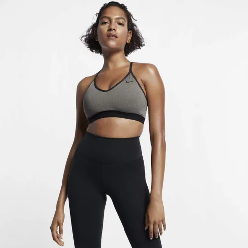 Vista 2 de Nike Pro Indy - Brasier deportivo para mujer., Gris, L
