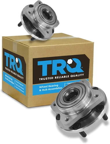 Vista 68 de Conjunto de rodamiento de rueda delantera de 2 piezas y buje TRQ Compatible con Pontiac Solstice 2006-2009 Saturn Sky 2007-2010