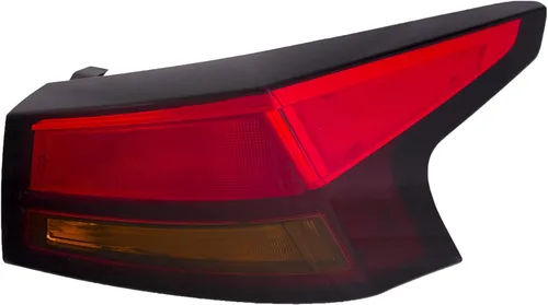 HEADLIGHTSDEPOT Luz trasera compatible con 19-24 Nissan Altima CAPA certificado derecho pasajero lámpara trasera halógena