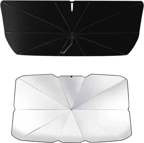 Vista 36 de BESTVIEW Parasol para parabrisas delantero compatible con Subaru Forester 2015-2018, parasol reflectante plegable para ventana delantera