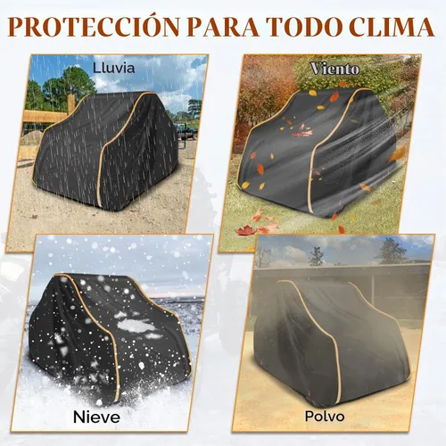 Vista 6 de StarknightMT Cubierta UTV 2-3 Plazas Mejorada, Cubierta de Servicio Pesado Compatible con Polaris Ranger RZR General 1000 Talon Zforce Uforce 1000