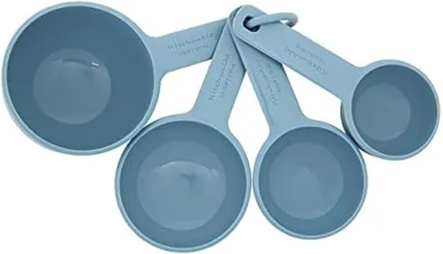 Vista 13 de KitchenAid Vasos medidores, juego de 4, Aqua Sky