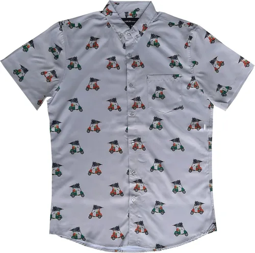 Vista 62 de Molokai Surf - Camisas hawaianas de manga corta con botones y corte ajustado