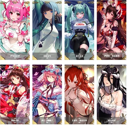 Vista 5 de 540 tarjetas de colección de Goddess Story TCG, caja de refuerzo para jugar, tarjetas de regalo de cumpleaños, juguetes de mesa, 3 cajas