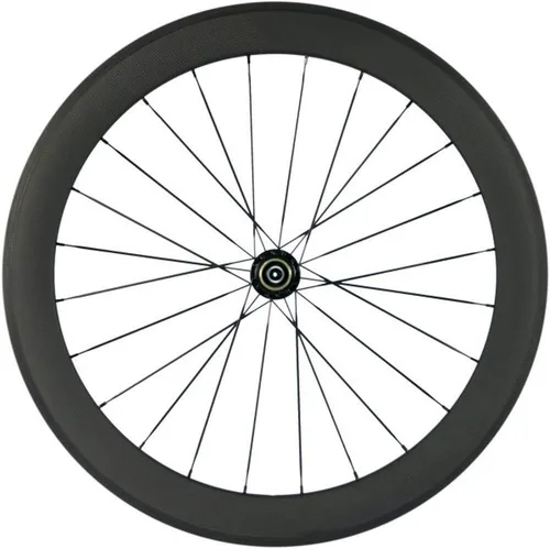 Vista 4 de Superteam 2.362 in Wheelset 700c Clincher 0.984 in U-Shape Carbon Fiber Wheel