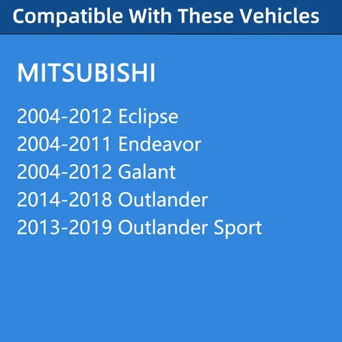Vista 2 de Tapa de gasolina, tapa de combustible para Mitsubishi Eclipse 2004-2012, 2004-2008 2010-2011 Endeavor, 2004-2012 Galant, 2014-2018 Outlander