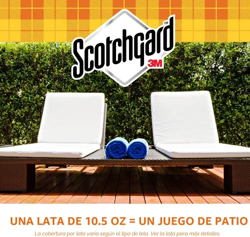Vista 8 de Scotchgard Pantalla contra agua y sol con protector UV, 1 lata de 10.5 onzas.