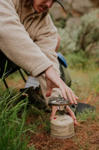 Vista 5 de Stansport Estufa de camping portátil al aire libre de un solo
