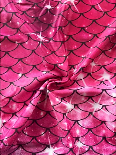 Vista 3 de DNFUN Colas de sirena para nadar para niñas, traje de baño de sirena con monoaleta