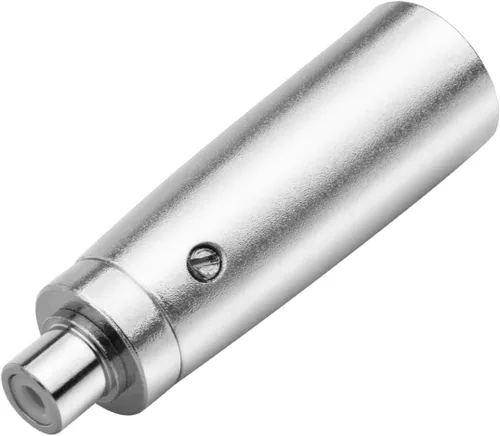 Vista 6 de Adaptador de cable hembra RCA a XLR macho, conector de audio convertidor XLR a RCA para micrófono, paquete de 2