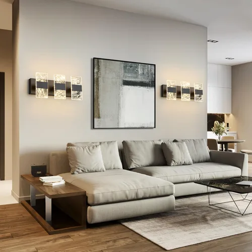 Vista 8 de Luminarias LED Modernas para Baño Regulables, Luz de Tocador Negra de 3 Luces, Luminaria de Iluminación Ajustable 5CCT Luces de Tocador Sobre