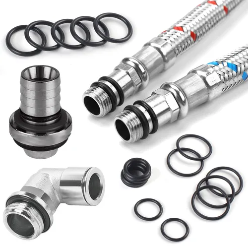 Vista 6 de Romeda Kit de Juntas Tóricas 1050 PCS, Kit Surtido de Juntas Tóricas 21 Tamaños, Juntas Tóricas de Goma de Nitrilo Métricas para Reparación de Auto