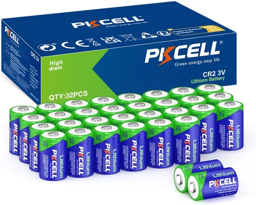 Vista 8 de PKCELL Batería CR2, paquete de 4, 10 años de vida útil, batería de litio CR2 de 3 V para buscador de rango de golf, linterna y más