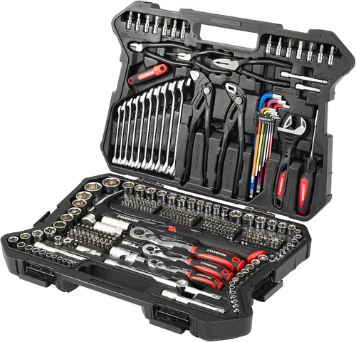 Vista 8 de STARWORK TRUE MECHANIC™ Juego de herramientas mecánicas de 314 piezas y juego de dados, juego métrico profesional