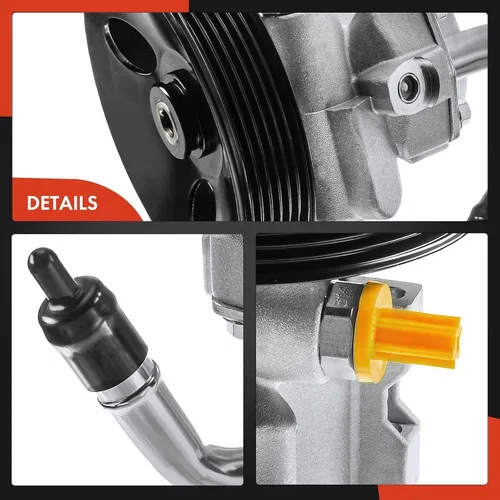 Vista 8 de A-Premium Bomba de dirección asistida, con polea, compatible con Chevrolet Aveo 2008-2017, Aveo5 2007-2008 y Pontiac G3 2007-2008, Wave 2008, Wave5