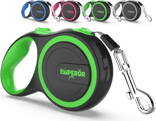 Vista 11 de Emperor Pets BL16S - Correa retráctil de 16 pies para perros pequeños, hasta 44 libras, correa resistente retráctil de 16 pies, correas para perros