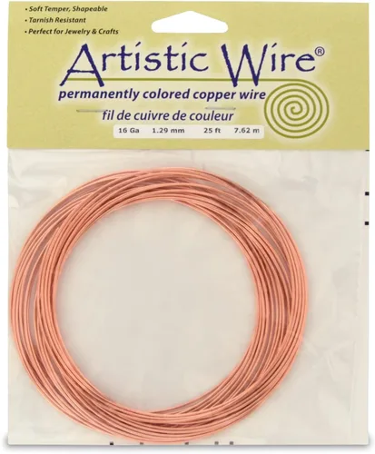 Vista 23 de Artistic Wire, Cable de cobre desnudo calibre 12 / 0.083 in, 10 pies / 10.2 ft