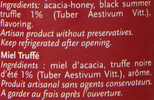 Vista 5 de Selezione Tartufi Miel de trufa, 8.1 onzas