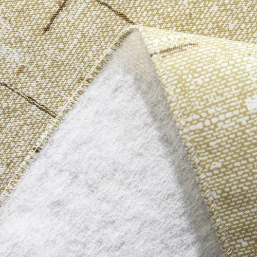 Vista 4 de Mantel redondo de vinilo de 60 pulgadas con reverso de franela, mantel para el día de San Valentín, mantel de hule 100% impermeable