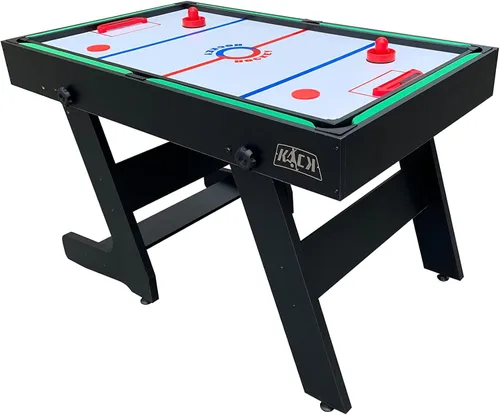 Vista 6 de KICK Quatro - Juego de mesa de juego múltiple 4 en 1 de 55 pulgadas, juego de mesa de juego combinado, billar, hockey de empuje, ping pong