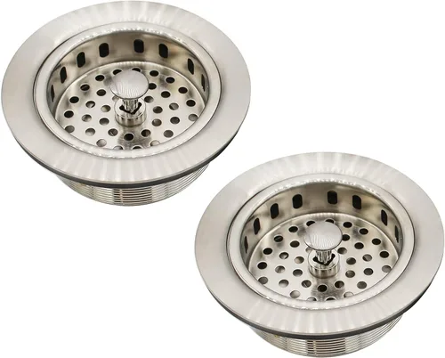 Vista 14 de Westbrass D214-12A - Colador grande para fregadero de cocina de 3-1/2 pulgadas, bronce antiguo