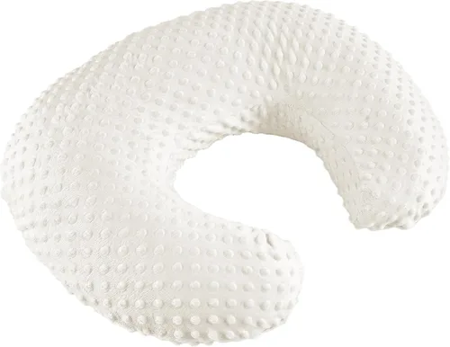 Vista 46 de Almohada de lactancia para biberón y lactancia materna, elementos esenciales de lactancia de comodidad ergonómica para mamá y bebé, almohada
