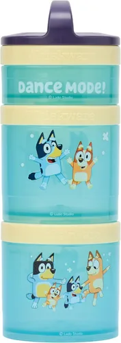 Vista 27 de Whiskware Disney Mickey Mouse y Amigos Recipientes para aperitivos apilables para bebés, niños pequeños y niños, 3 vasos apilables para aperitivos