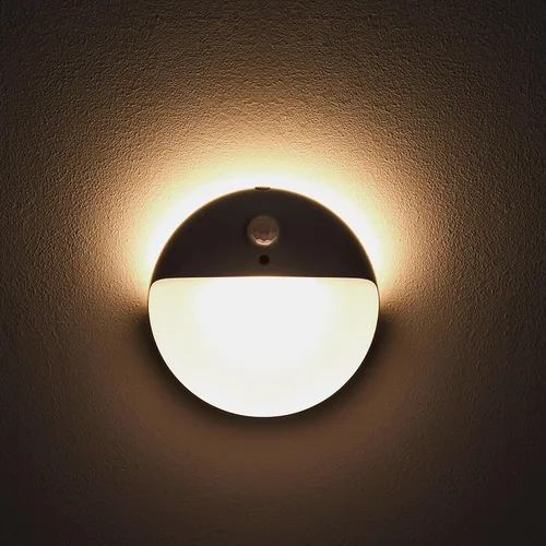 YUNLEX Paquete de 2 luces con sensor de movimiento para interior, luces pequeñas de 6.6 cm para pegar en escaleras, baño, luz nocturna a batería