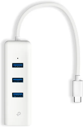 Vista 11 de TP-Link Adaptador USB C a Ethernet, adaptador de red Plug & Play de 2.5 G Tipo-C a RJ45 Carcasa de aleación de aluminio Thunderbolt 4/3