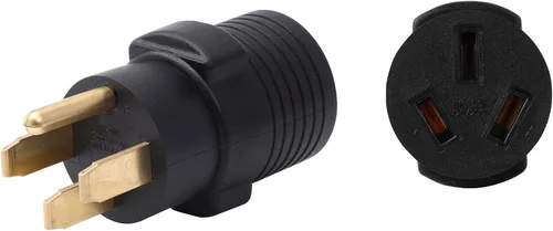 ONETAK NEMA 14-50P a 10-50R Compacto 125V/250V 50 Amp Soldador Secador de Soldadura Adaptador Adaptador Adaptador Conector Conector