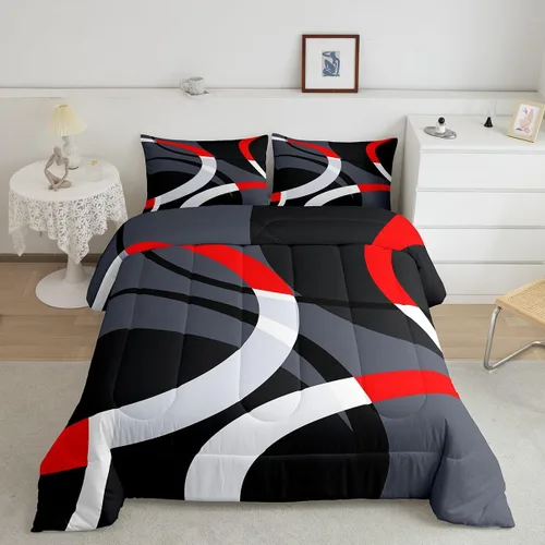 Vista 16 de Feelyou Juego de edredón de la Torre Eiffel, elegante juego de ropa de cama de París, edredón romántico para niños, niñas, niños, adolescentes