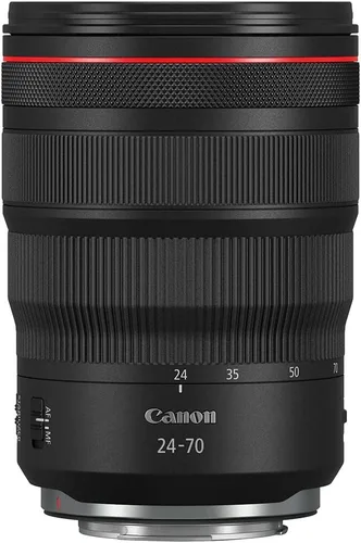 Vista 4 de Canon RF24-70mm F2.8 L USM Lente, Lente de zoom estándar, Compatible con cámaras mirrorless de la serie EOS R, Negro