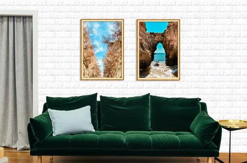 Vista 6 de Noihlja 30 paneles de pared 3D papel tapiz de ladrillo blanco autoadhesivo impermeable espuma de polietileno ladrillo sintético para dormitorio baño