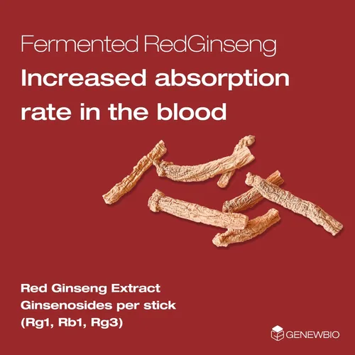 Vista 2 de CK3000+ Barra de extracto de ginseng rojo coreano fermentado – Panax Ginseng de 6 años de edad, 100% 3000 mg por barra, alto ginsenósido (30 mg)