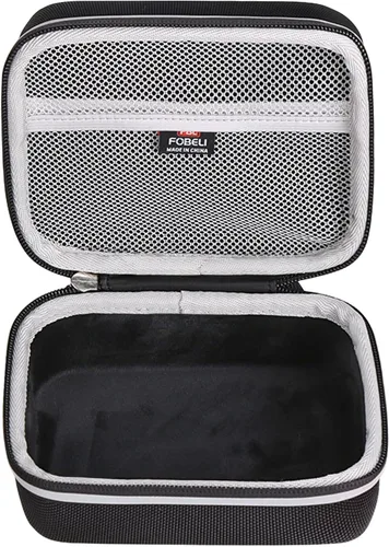 Vista 3 de FBLFOBELI Estuche de almacenamiento duro para Brother P-Touch PTM95/PT90/PT45M Handy Label Maker (solo la caja) (negro)