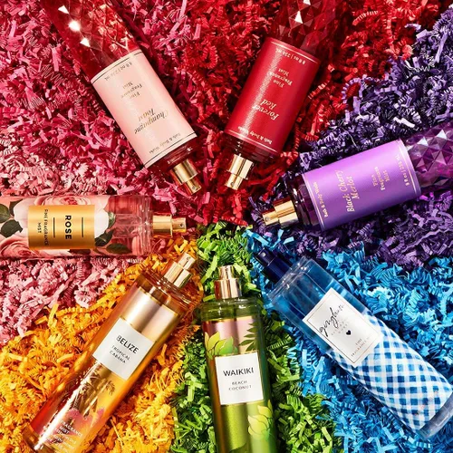 Vista 6 de Fragancia en bruma de Bath & Body Works, gasa rosada, 8 onzas