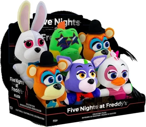 Vista 6 de Funko Peluche: Five Nights at Freddy's, Security Breach - Roxanne Wolf, Multicolor, 6 pulgadas
