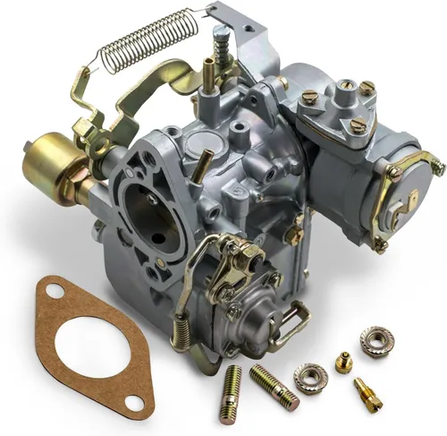Carburador de 34 PICT 3 compatible con Volkswagen VW Beetle Bug Super Beetle Karmann Ghia Tipo II Bus Thing 34PICT-3 para motor de doble puerto