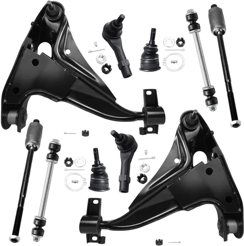 Vista 123 de Detroit Axle - Kit de suspensión frontal de 10 piezas para Dodge Avenger 2008-2014, Chrysler Sebring 2007-2010, 2 brazos de control inferiores, 2