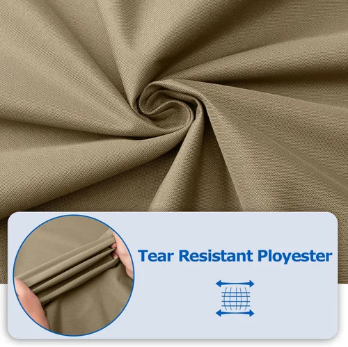 Vista 5 de SunPatio Fundas Impermeables para Sillas de Comedor de Exterior, Fundas de Servicio Pesado para Sillas de Patio para Muebles de Exterior, Fundas