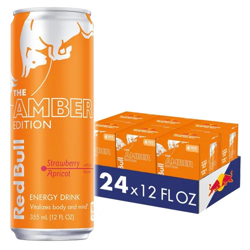 Vista 20 de Red Bull - Bebida energética, edición de coco, 8.4 onzas líquidas, paquete de 4, 33.6 onzas líquidas