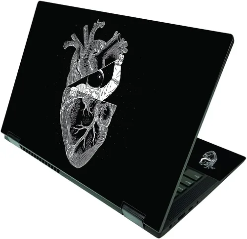 Vista 17 de MightySkins Skin compatible con Lenovo IdeaPad Flex 5 2 en 1 de 15 pulgadas (2021) - Angry Ripple Funda protectora de vinilo duradera y única