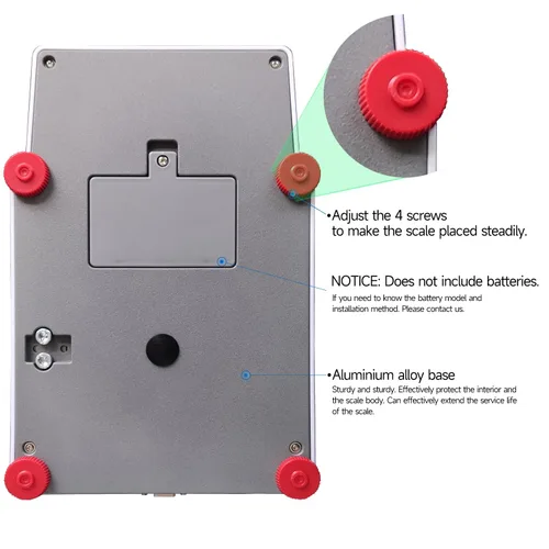Vista 7 de 3.53 oz X 0.00 oz Escala digital precisa de gramos de laboratorio Balanza electrónica analítica de laboratorio Escala de miligramo de laboratorio