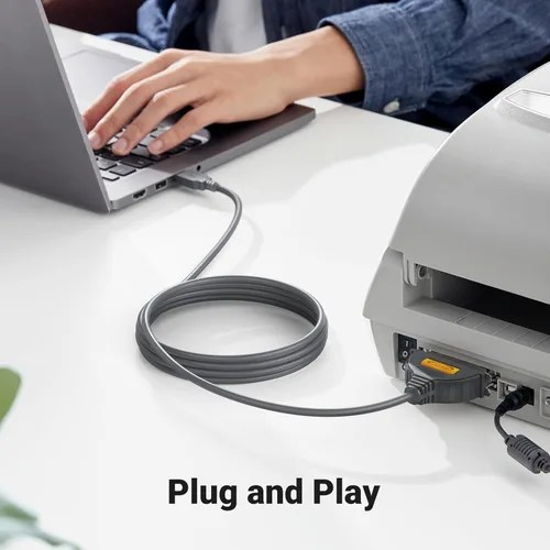 Vista 6 de UGREEN Cable de impresora USB a puerto paralelo de 10 pies, adaptador de cable CN36 IEEE1284 para impresora antigua, convertidor paralelo Centronics