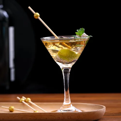 Vista 7 de 200 Piezas Palillos de Cóctel, Palillos de Dientes de 4.7 Pulgadas para Aperitivos, Palillos de Cóctel de Bambú Brochetas para Bebidas, Postres