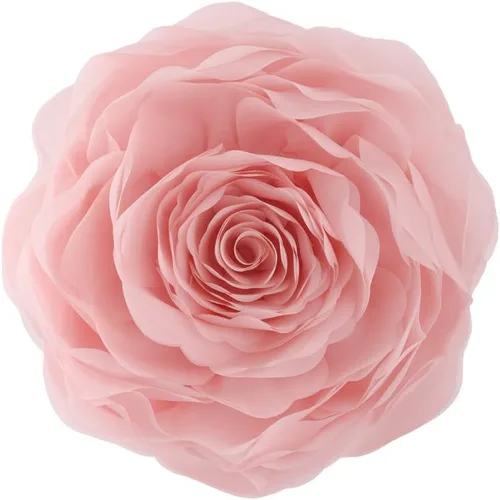 Vista 16 de JWH Fundas de almohada estéticas decorativas con diseño de flores, fundas de almohada redondas hechas a mano para dormitorio, cama, sofá, sala