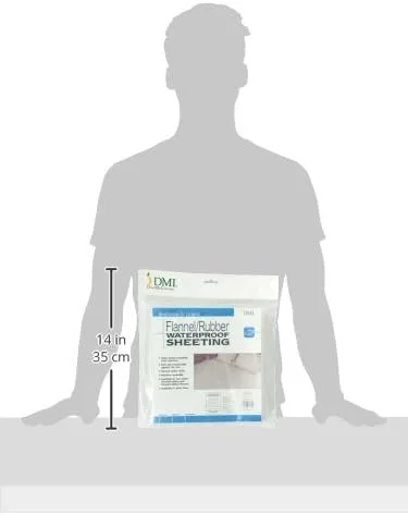 Vista 12 de DMI Almohadilla de cama impermeable para ser utilizada como protector de colchón, almohadilla para orina, forro de cama, almohadilla