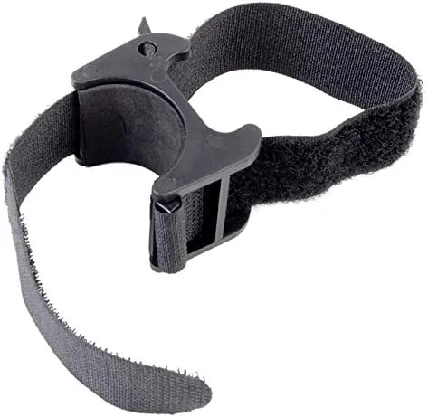 Vista 4 de ACEXIER Correa de bicicleta multiusos Linterna LED Tourch Mount Holder Bike Lock Clamp Holder Hook & Loop Band Mountain Bicycle Accessories